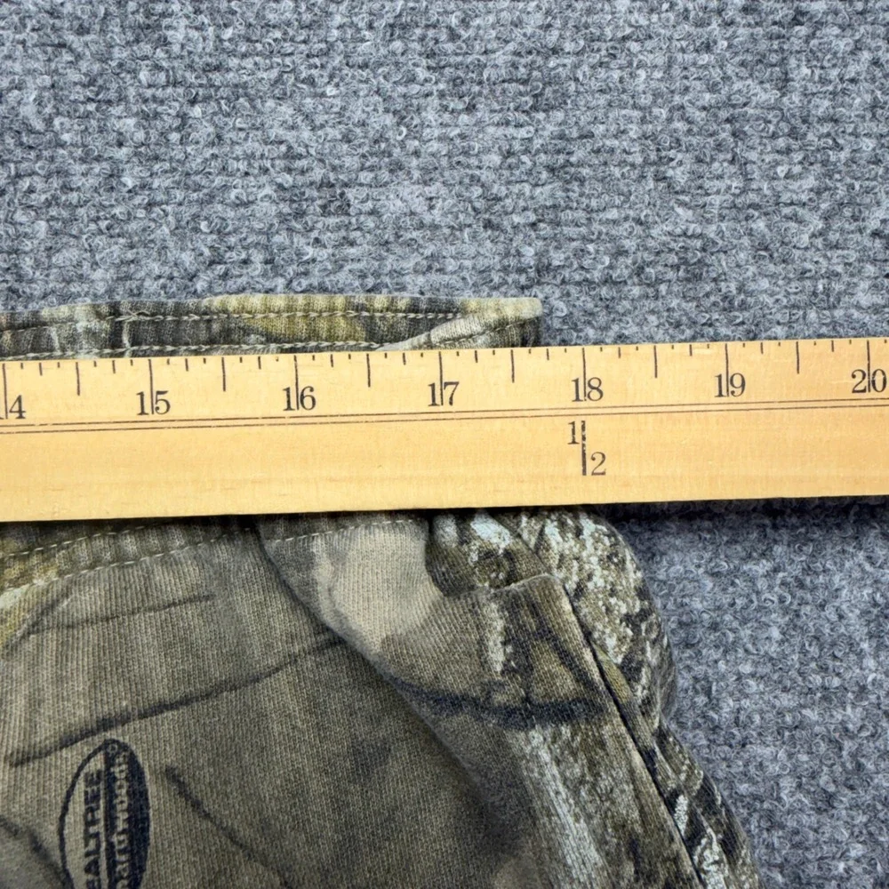 Vintage Realtree Hardwoods Camo Sweatpants Mens Medium 32-34 Woodland Hunting